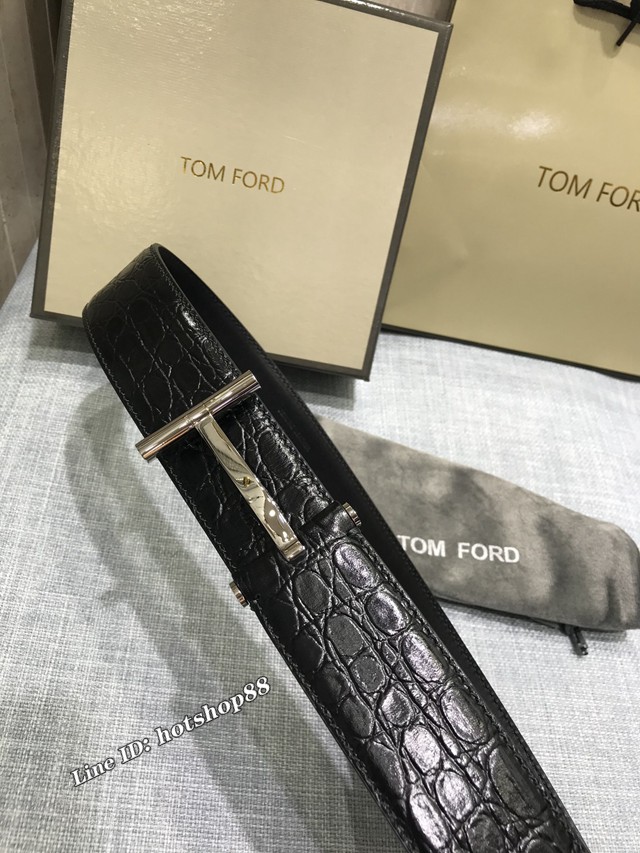 TOM FORD男士皮帶 湯姆福特高端皮帶 湯姆福特商務男士皮帶  jjp1002